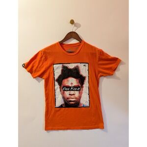 Sniper Gang T-Shirt Mens M Orange Excellent Free Kodak Black Graphic Rap Tee SEO